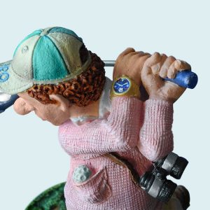 Голф играч малка