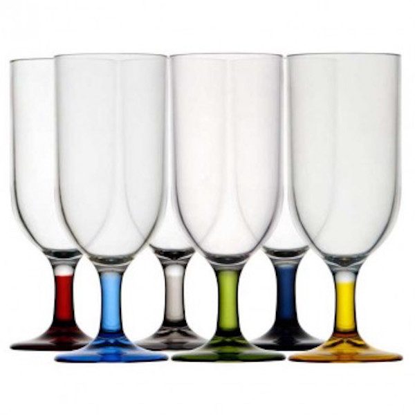 Champagne glasses 6 pcs. PARTY collection