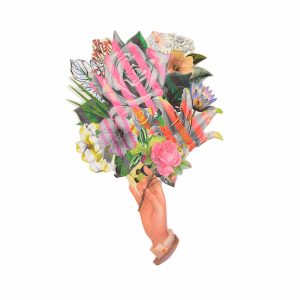 Дизайнерски поздравителни картички Cristian Lacroix - flowers-romance