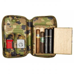 HEMINGWAY EDITION CAMOUFLAGE cigar case