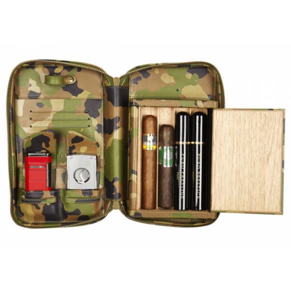 HEMINGWAY EDITION CAMOUFLAGE cigar case