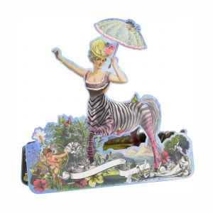 Дизайнерски поздравителни картички от Christian Lacroix - zebra-girl
