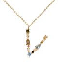 Ladies necklace PD PAOLA letter "V"