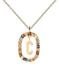 Ladies necklace PD PAOLA letter "C"
