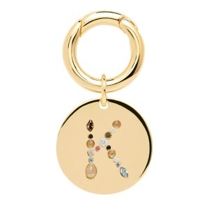 Jewelry PD PAOLA medallion "K"