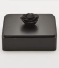 Decorative box Black rose