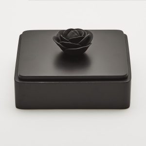 Decorative box Black rose