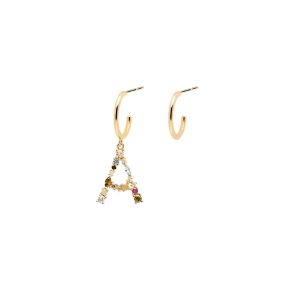 Ladies earrings PD PAOLA letter "A"
