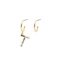 Ladies earrings PD PAOLA letter "T"