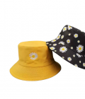 Soft cotton hat "Yellow & Daisy"