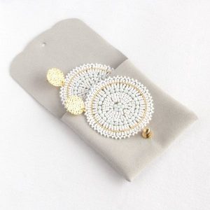 Earrings Espagnola Blanc