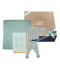 Baby set for newborn "It's a Boy"