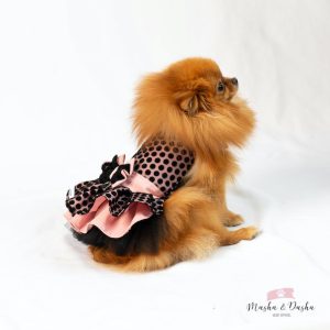 Dotted tulle dress