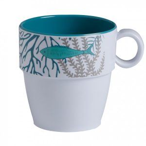 COASTAL coffee cups