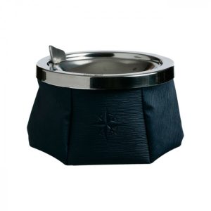 Ashtray with lid Blue