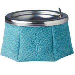 Ashtray with lid Acqua