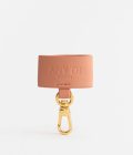 Peach eyeglass clip