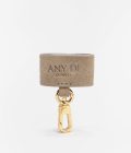 Taupe eyeglass clip