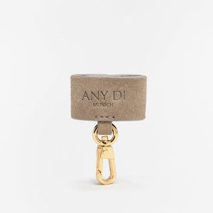 Taupe eyeglass clip