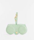 Croco Mint spectacle case