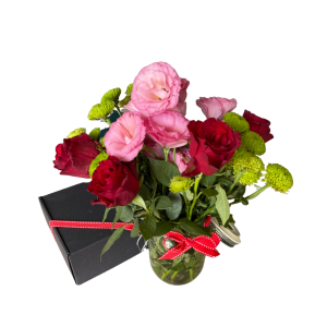 Box with flowers " Roses "