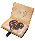 Book " Love Story " with chocolate