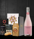 Подаръчен сет “Rosé & Coffee Moments” с Cava, Lavazza и гурме изкушения